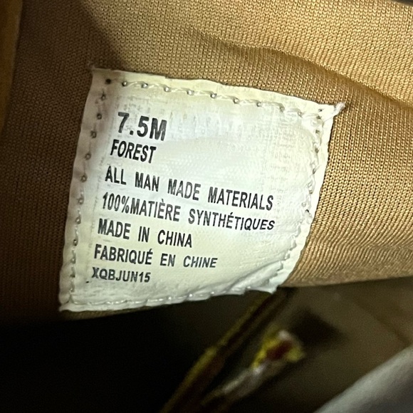 Esprit Women’s Tan Lace-Up Work Boots Size 7.5 - Picture 3 of 14